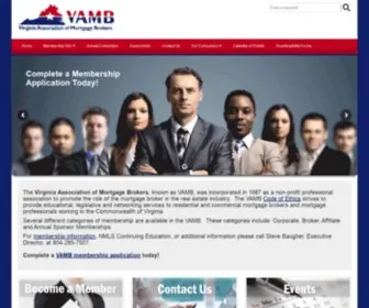 Vamb.org(Finding the right mortgage) Screenshot