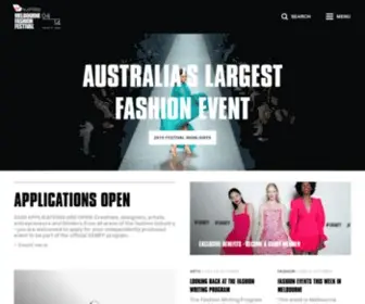 Vamff.com.au(PayPal Melbourne Fashion Festival) Screenshot