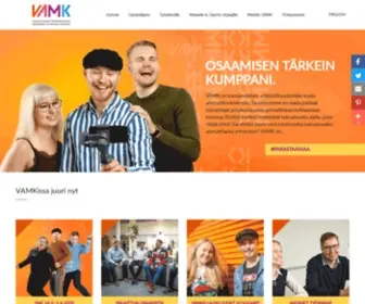 Vamk.fi(VAMK Etusivu) Screenshot