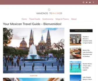 Vamonostomexico.com(Vamonos to Mexico) Screenshot