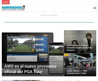 Vamooos.es(Revista de Deporte y Vida Saludable en la Era Digital) Screenshot