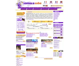 Vamosacuba.net(Especialistas en viajes a Cuba desde 1995) Screenshot