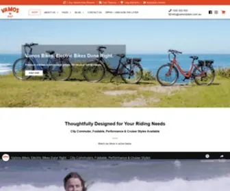 Vamosbikes.com.au(Vamos Bikes) Screenshot