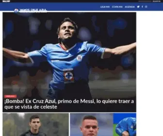 Vamoscruzazul.com(Vamos Azul) Screenshot