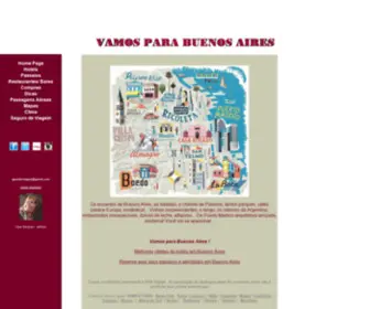 Vamosparabuenosaires.com.br(Vamos para Buenos Aires) Screenshot