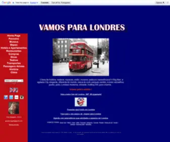 Vamosparalondres.com.br(Vamos para Londres) Screenshot