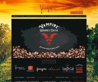 Vampculture.com(Award Winning Wine) Screenshot