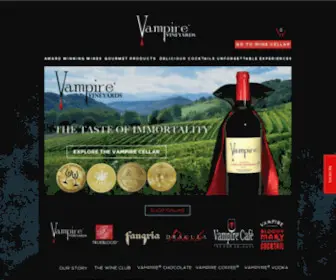 Vampire.com(Award Winning Wine) Screenshot