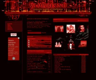 Vampires.nu(Vampire realm of DARKNESS) Screenshot