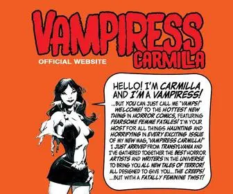 Vampiresscarmilla.com(V�a�m�p�i�r�e�s�s� �C�a�r�m�i�l�l�a� �W�e�b�s�i�t�e� �T�h�e� �C�r�e�e�p�s� �M�a�g�a�z�i�n�e� �W�e�b�s�i�t�e) Screenshot