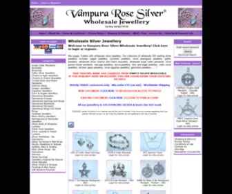 Vampurarosesilverwholesalejewellery.com(Vampura Rose Silver Wholesale Jewellery) Screenshot