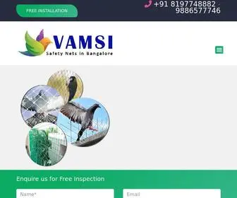 Vamsisafetynets.com(VAMSI SAFETY NETS) Screenshot