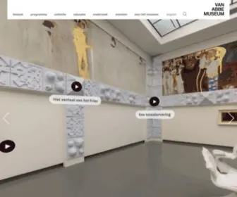Vanabbemuseum.nl(Het Van Abbemuseum in Eindhoven) Screenshot