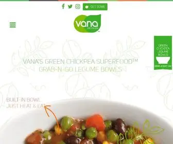 Vanalifefoods.com(VANA Life Foods Store) Screenshot
