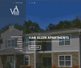 Vanallenapartments.com(Van Allen Apartments) Screenshot