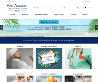 Vanassche-Pro.be(Van Assche) Screenshot