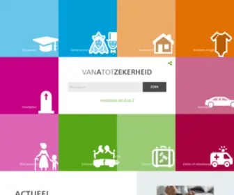 Vanatotzekerheid.nl(Alles over verzekeren) Screenshot