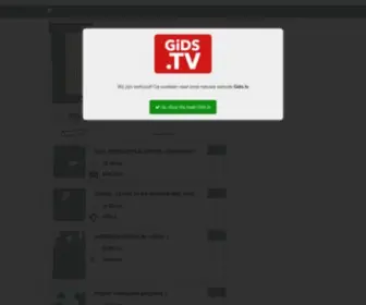 Vanavond.tv(TV Gids Online) Screenshot