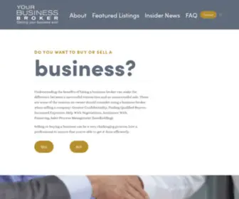 Vanbiz.com(YOUR BUSINESS BROKER) Screenshot