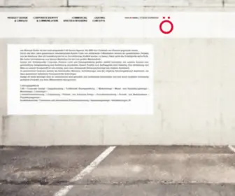 Vanboemmel.com(Industrial design :: van bömmel studio germany) Screenshot