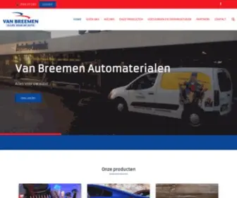 Vanbreemenautomaterialen.nl(Van Breemen Automaterialen) Screenshot