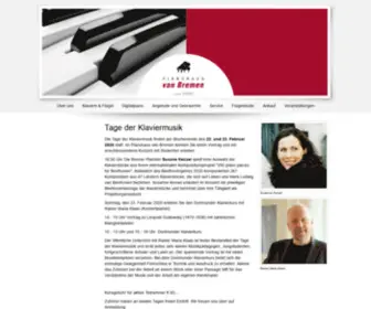 Vanbremen.de(Klavier) Screenshot