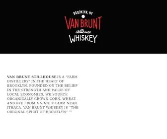 Vanbruntstillhouse.com(Van Brunt Stillhouse) Screenshot