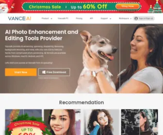 Vanceai.com(AI Photo Enhancement) Screenshot