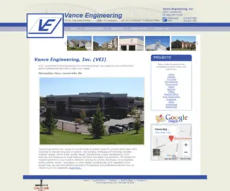 Vanceengineering.com(Vance Engineering Inc) Screenshot