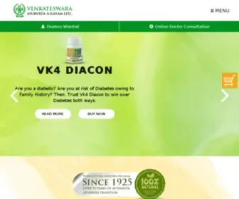 Vanchintaluru.com(Ayurveda treatment& medicine for diabetes) Screenshot