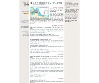 VanchuongViet.org(Văn) Screenshot