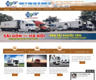 Vanchuyenhanghcm.com(Vận tải Phước Tấn) Screenshot