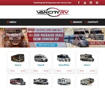 Vancityrv.com(New and Used RVs for Sale in NV) Screenshot