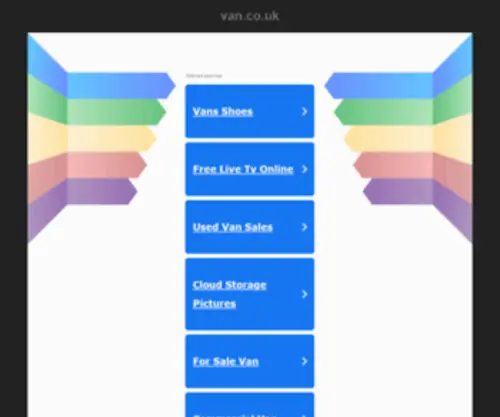 Van.co.uk(%=DomainPage.MetaKeywords%>) Screenshot