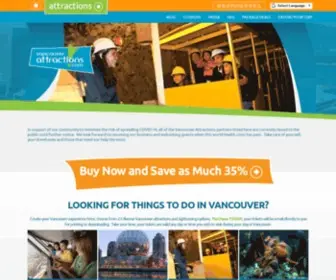 Vancouverattractions.com(Vancouver Attractions) Screenshot