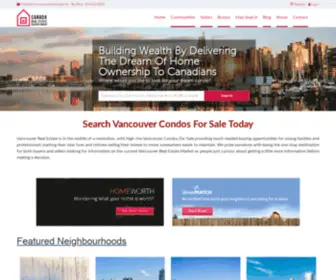 Vancouvercondosforsale.net(Vancouver Condos For Sale) Screenshot