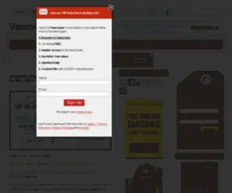 Vancouverdealsblog.com(Vancouver Deals Blog) Screenshot