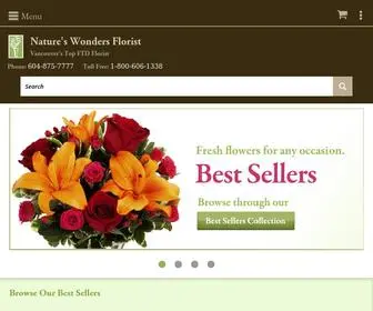 Vancouverflorist.com(Vancouver Florist) Screenshot
