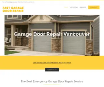 Vancouvergaragedoors.ca(Vancouvergaragedoors) Screenshot