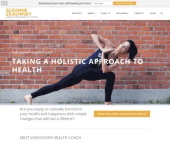 Vancouverhealthcoach.com(Vancouver Health Coach) Screenshot