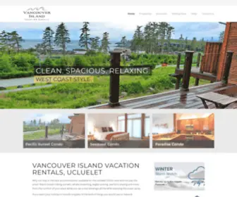 Vancouverislandvr.com(Vancouver Island Vacation Rentals) Screenshot