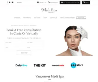 Vancouvermedispa.com(Vancouver Medi Spa by BM Chan International Beauty Group) Screenshot