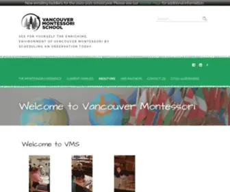 Vancouvermontessori.com(See for yourself the enriching environment of Vancouver Montessori by scheduling an observation today) Screenshot