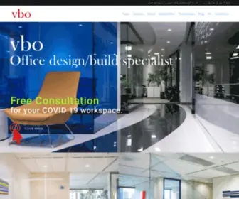 Vancouverofficedesign.com(Vancouver office design by VBO) Screenshot