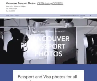 Vancouverpassportphotos.com(Vancouver Passport Photos   OPEN during COVID19) Screenshot