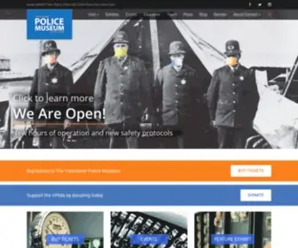 Vancouverpolicemuseum.ca(The Vancouver Police Museum) Screenshot
