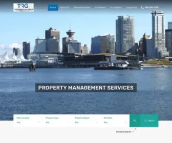 Vancouverrelocation.com(Property Management Company in Vancouver) Screenshot