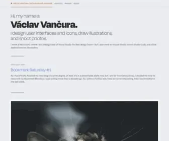 Vancura.org(Vancura) Screenshot