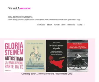 Vandaepublishing.com(Edizioni di saggi) Screenshot