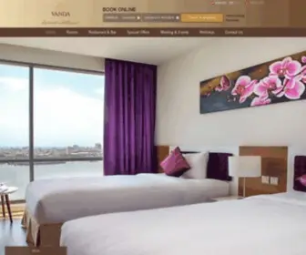 Vandahotel.vn(Vanda Hotel in Danang City Center) Screenshot